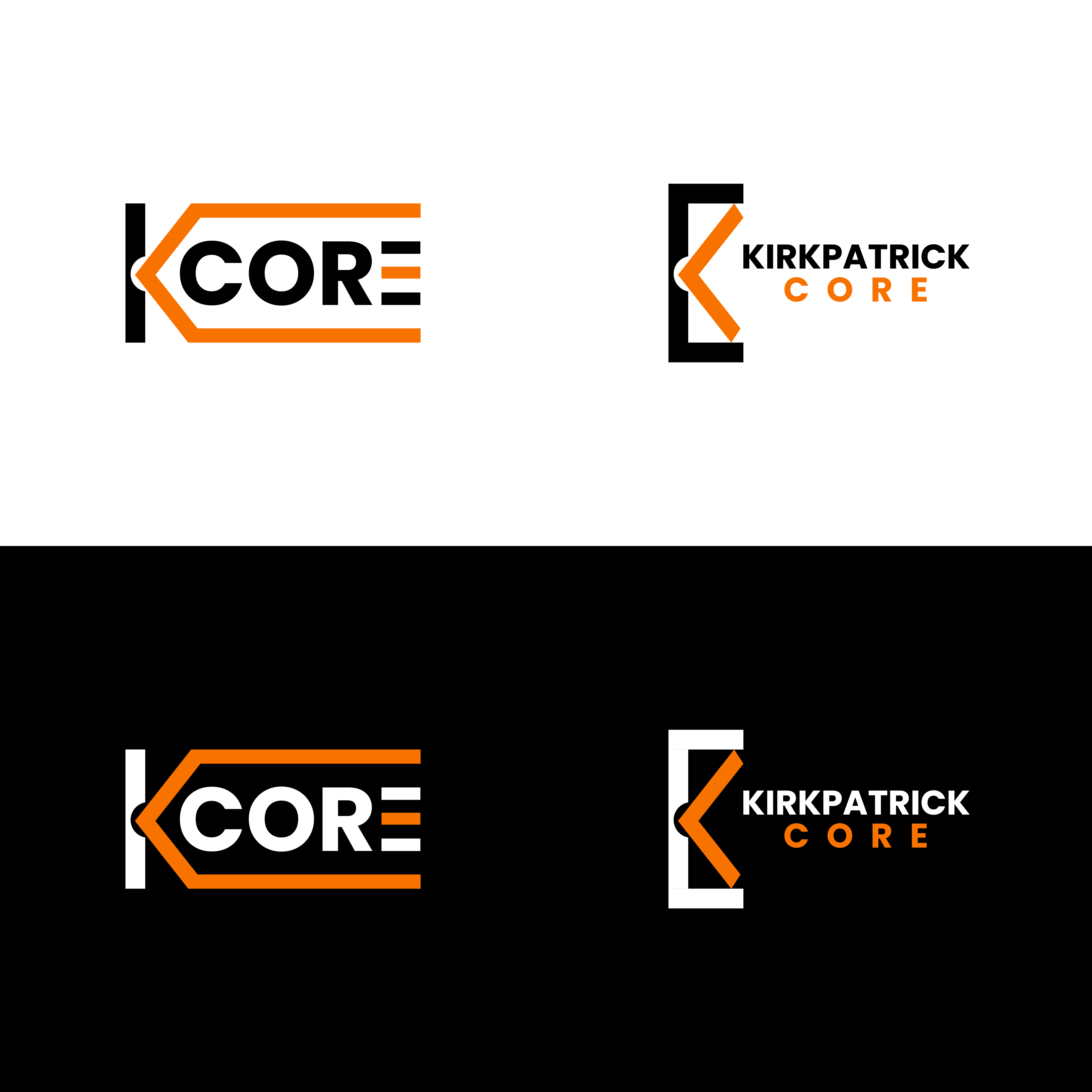 Logo Design by NIRZU for KirkpatrickCORE | Design #32687958