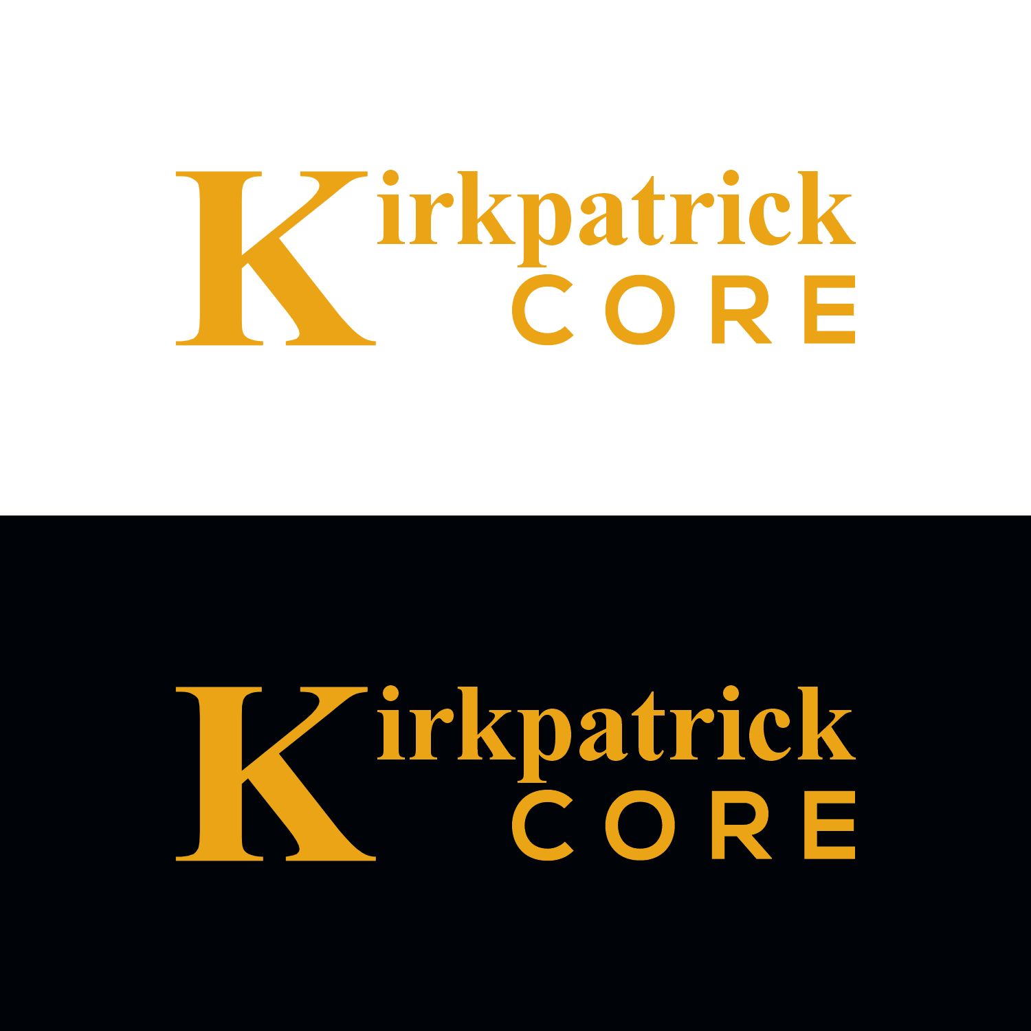Logo Design by cah awu for KirkpatrickCORE | Design #32671927