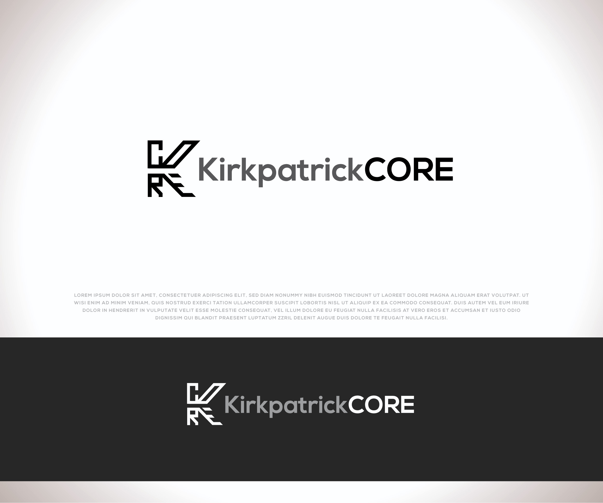 Logo Design by YourLogoMaster for KirkpatrickCORE | Design #32680798
