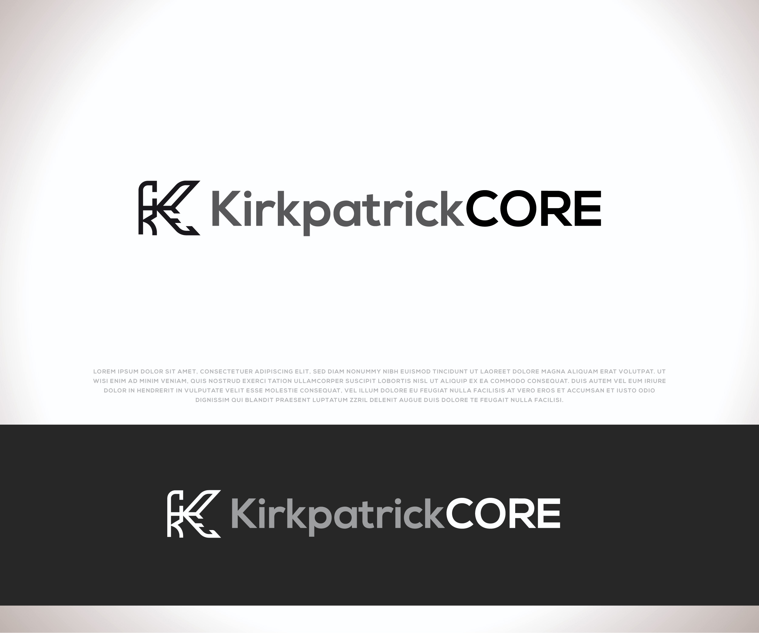 Logo Design by YourLogoMaster for KirkpatrickCORE | Design #32688459