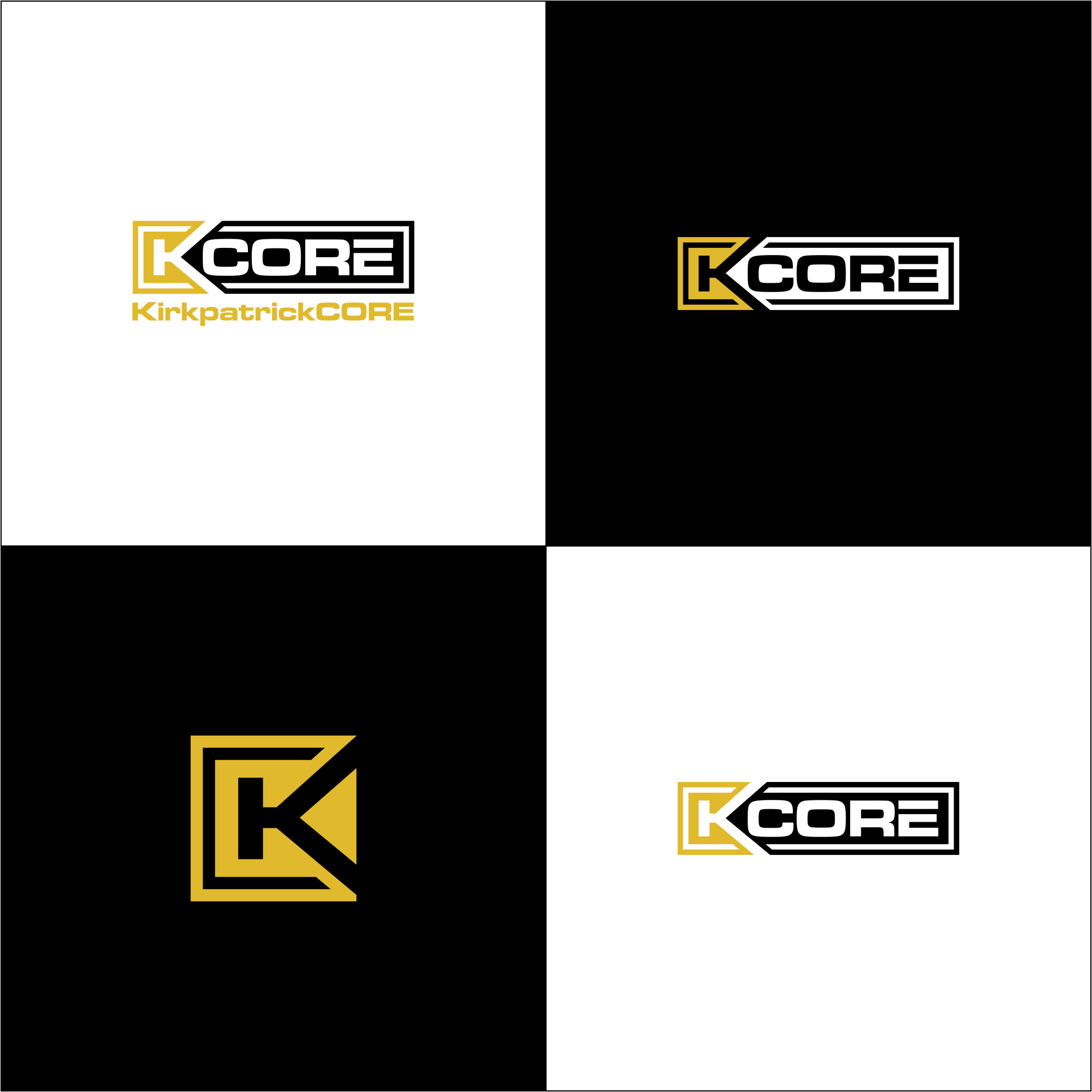 Logo Design by Royco for KirkpatrickCORE | Design #32689388