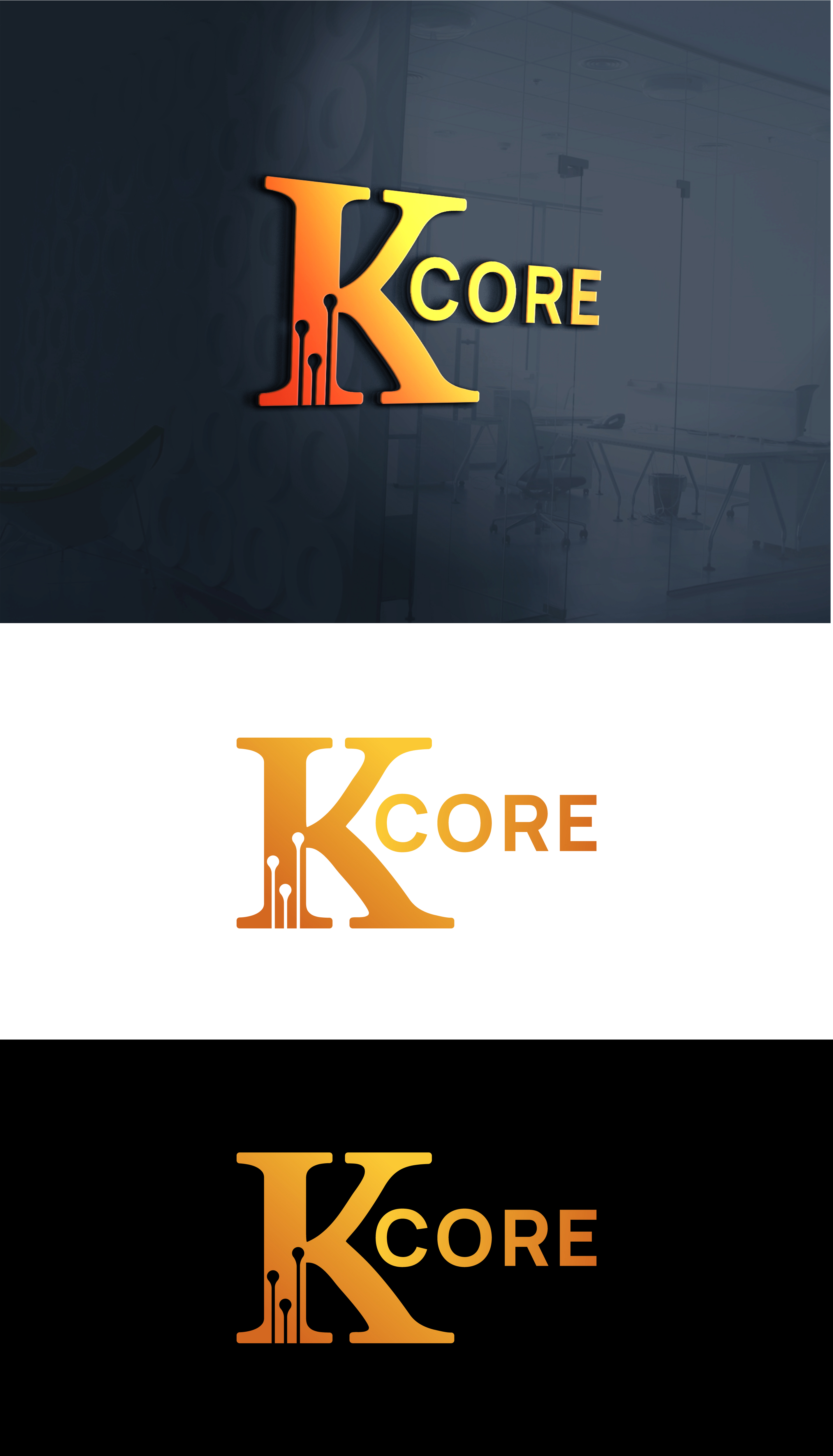 Logo Design by AKTech for KirkpatrickCORE | Design #32710205