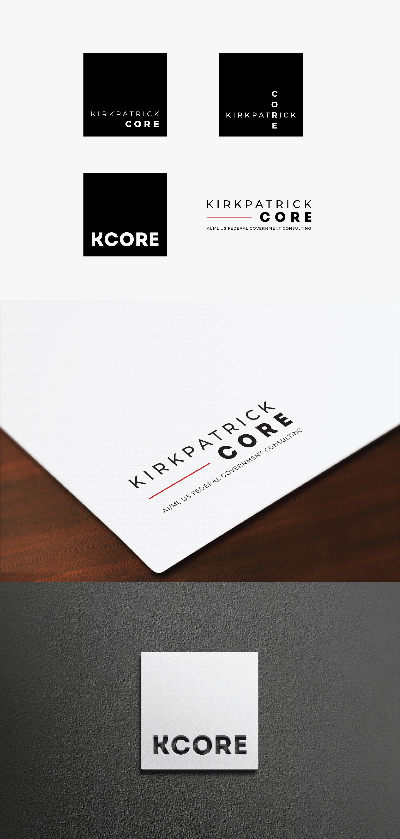 Logo Design by IMilenovic for KirkpatrickCORE | Design #32692312