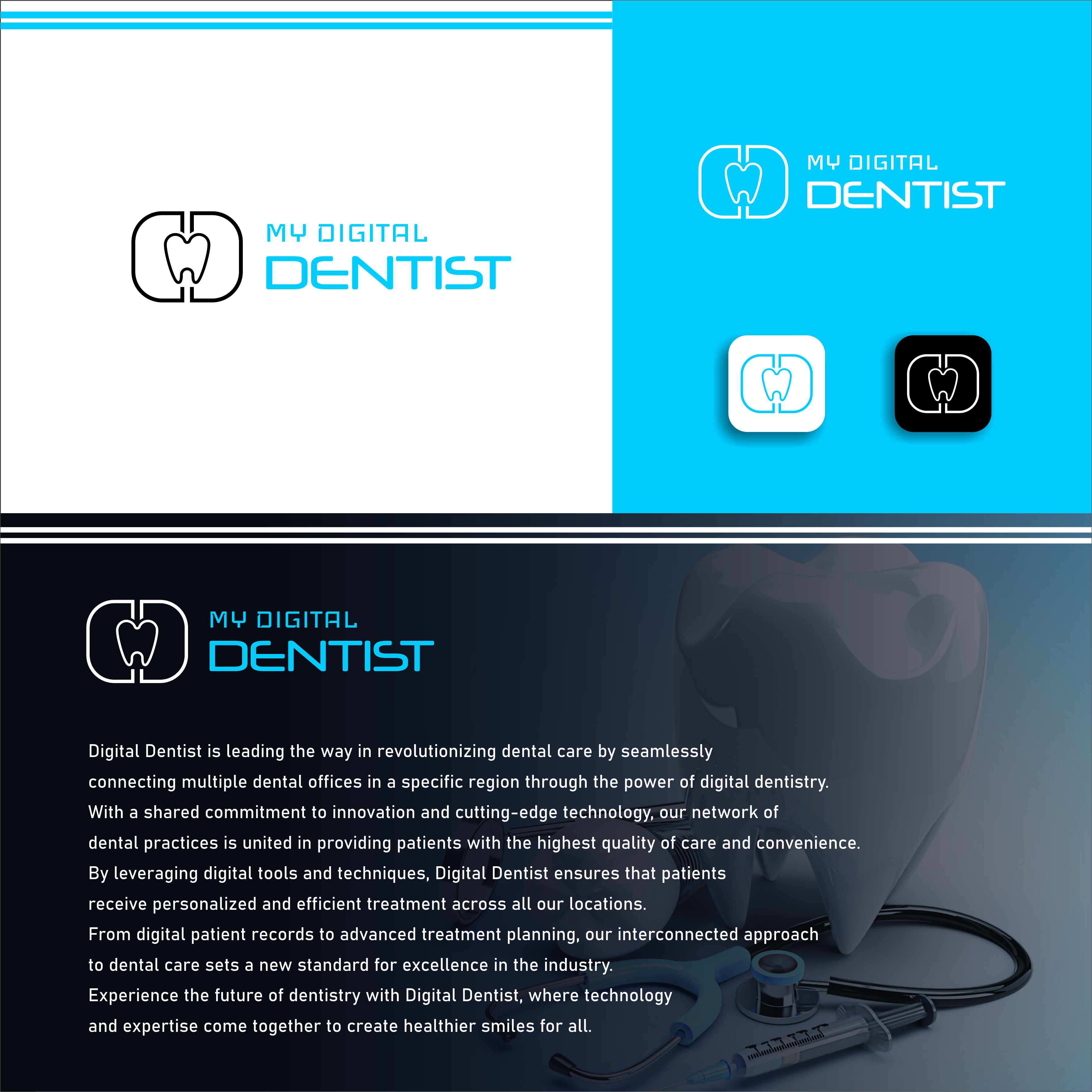 Logo Design by BLINDMOON for Newbury Dental | Design #32687319