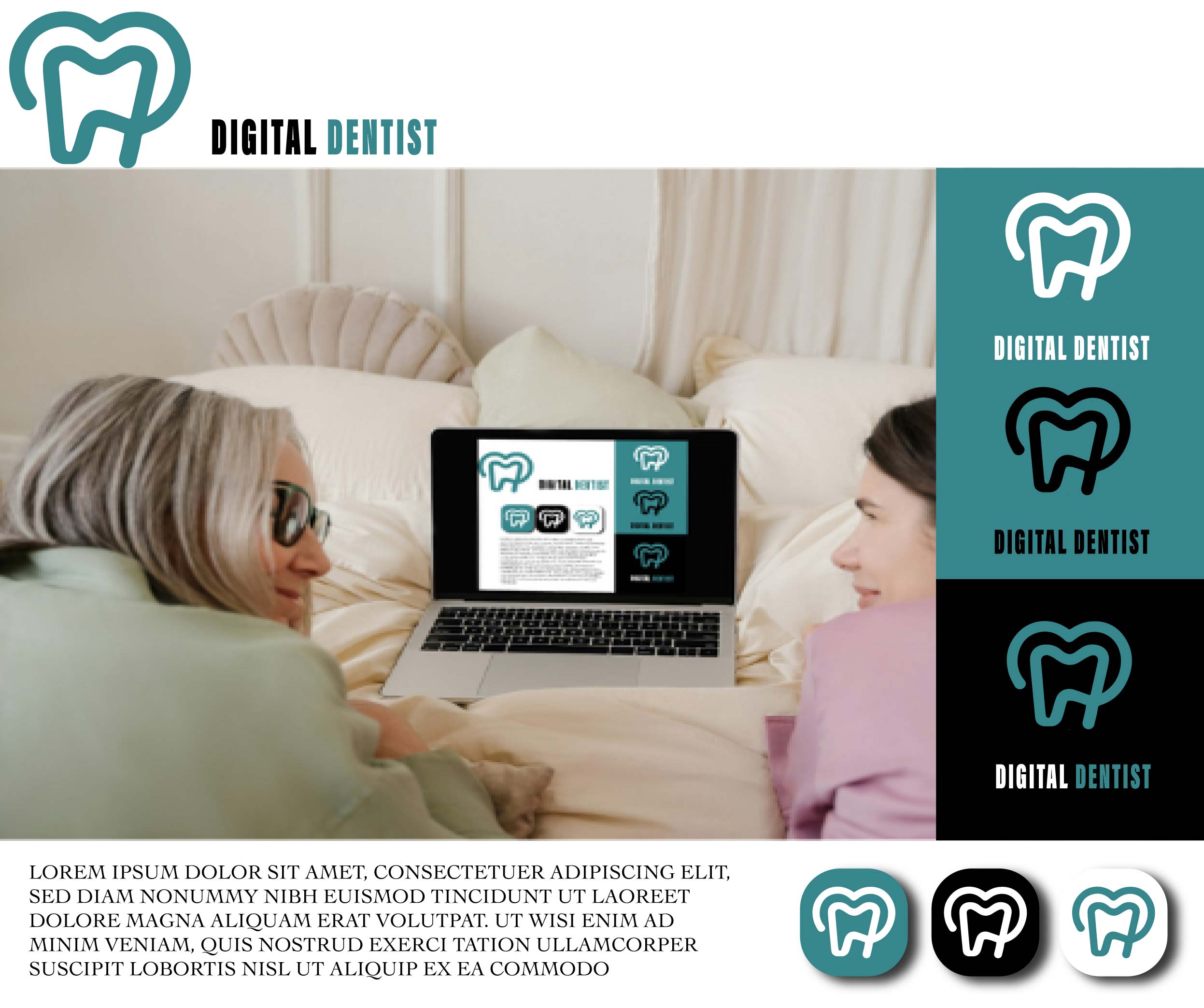 Logo Design by visiv for Newbury Dental | Design #32714009