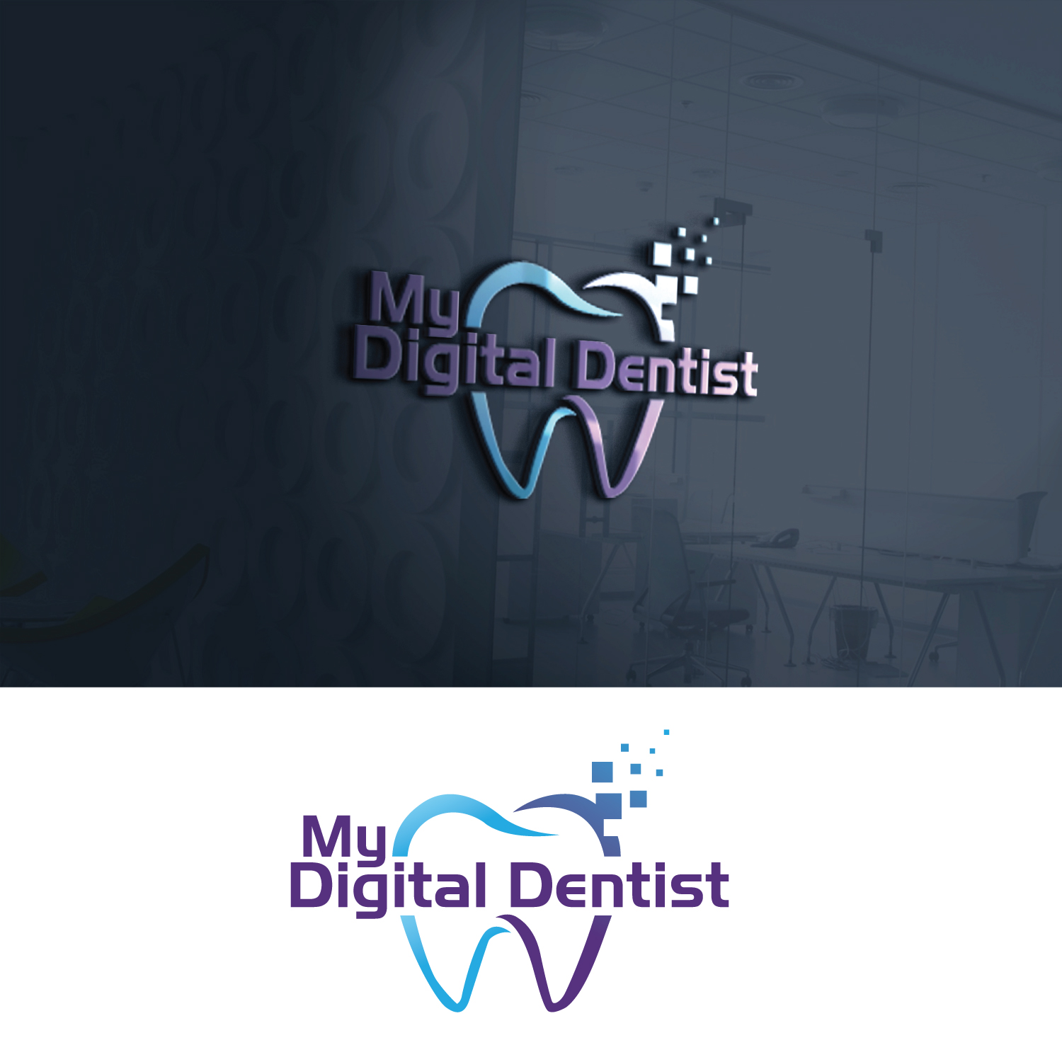 Logo Design by GODDREAMCREATION for Newbury Dental | Design #32711984
