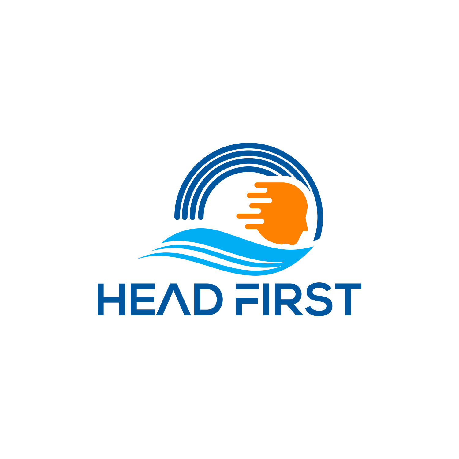 Logo Design by Apache Kretek for just swimming caps | Design #32679776