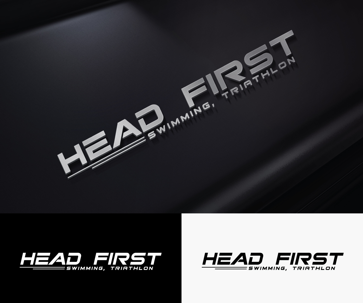 Logo Design by step forward 2 for just swimming caps | Design #32680300