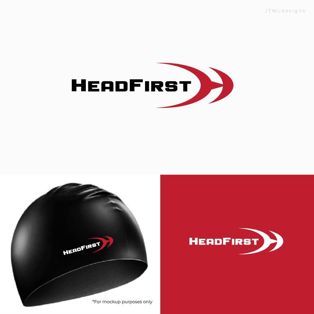 Logo Design by JWTL for just swimming caps | Design #32709366