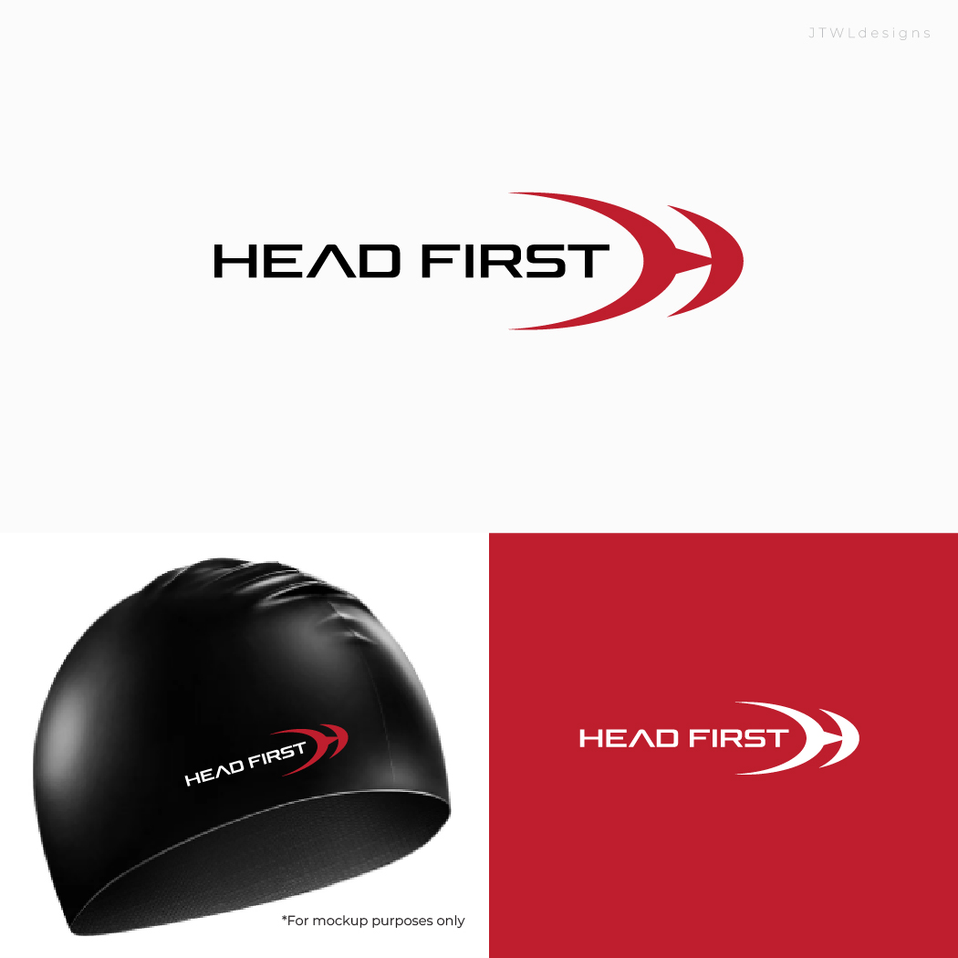 Logo Design by JWTL for just swimming caps | Design #32721698