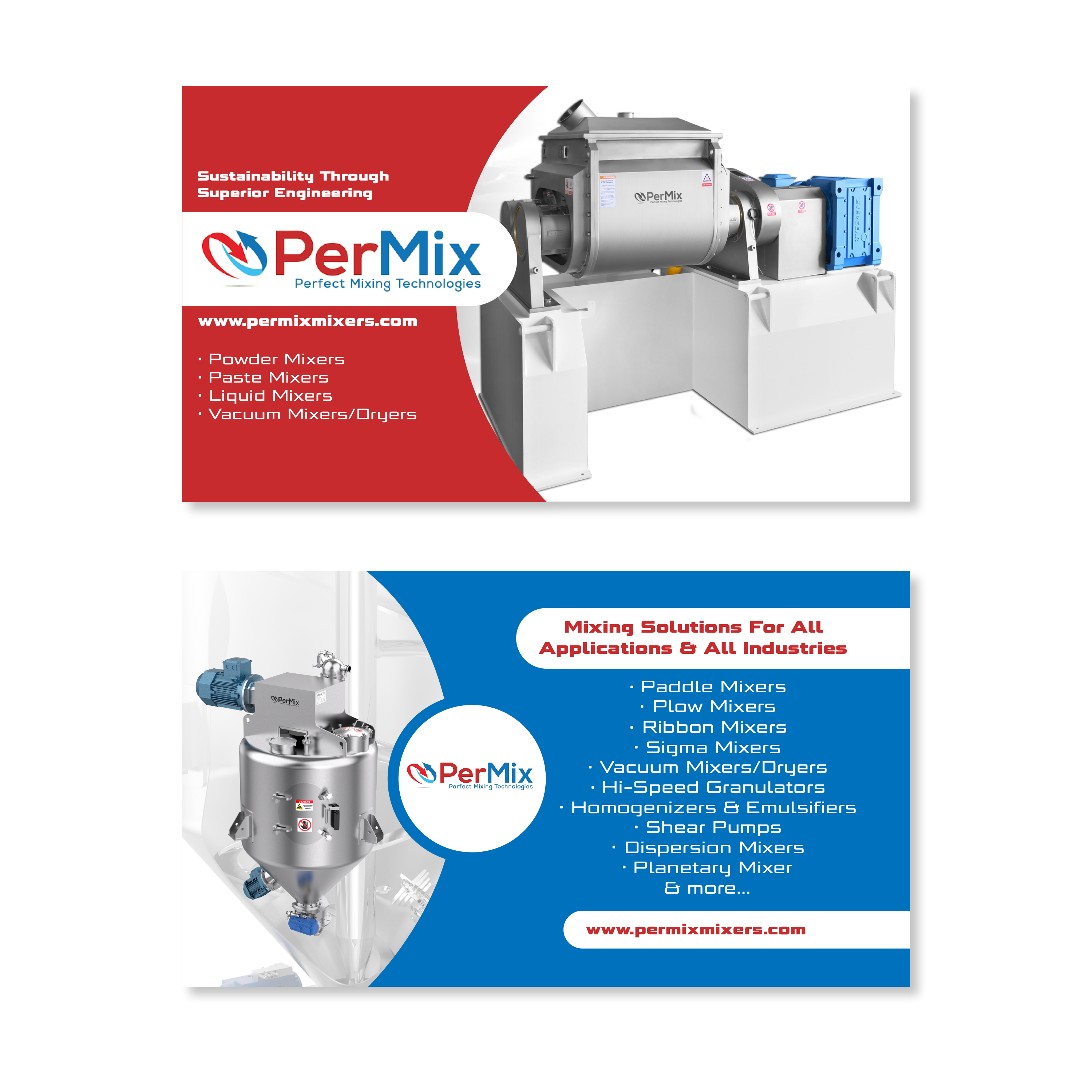 Visitenkarten-Design von Jelena B für PerMix North America | Design: #32698457