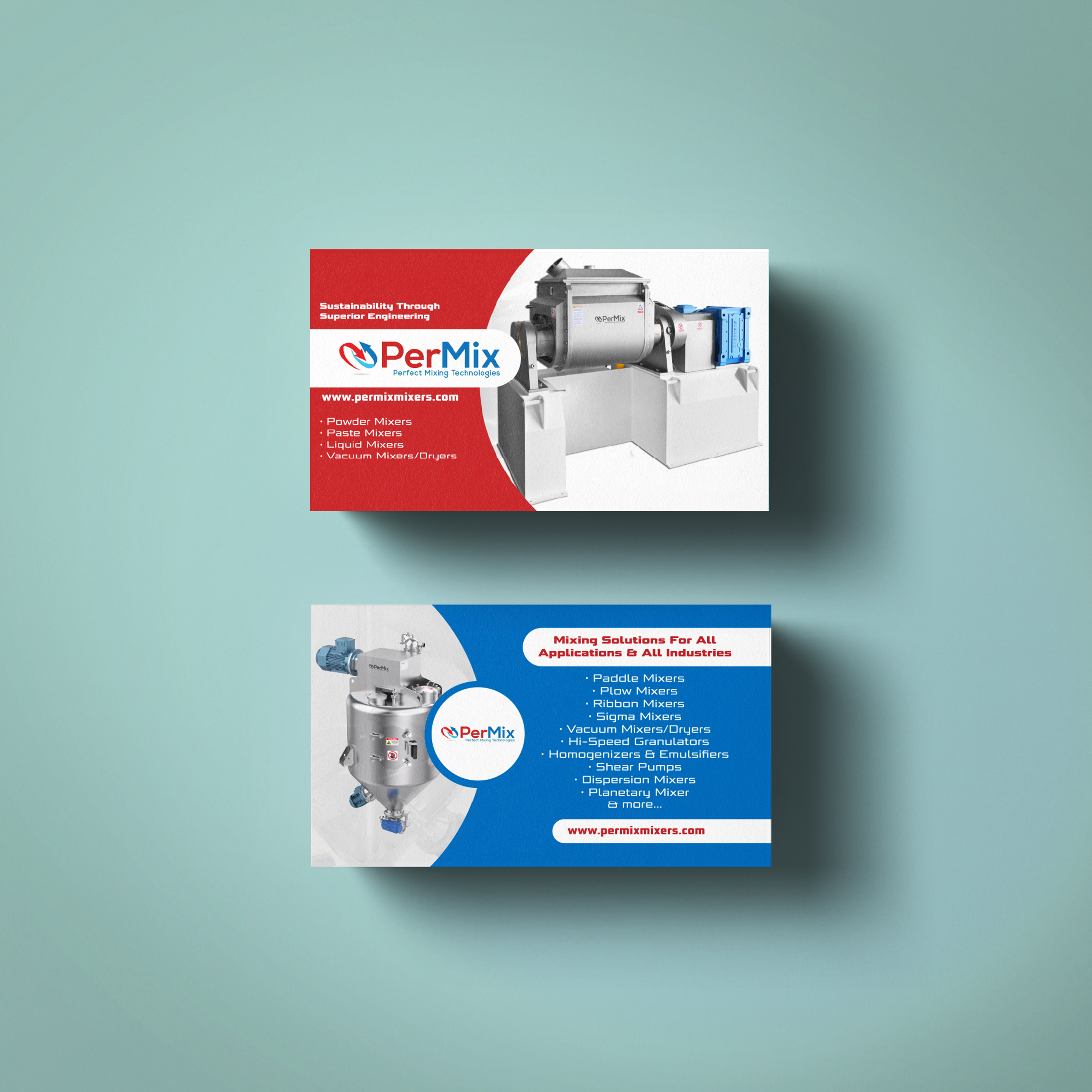 Business Card Design by Abhishek Paul for PerMix North America | Design #32697413