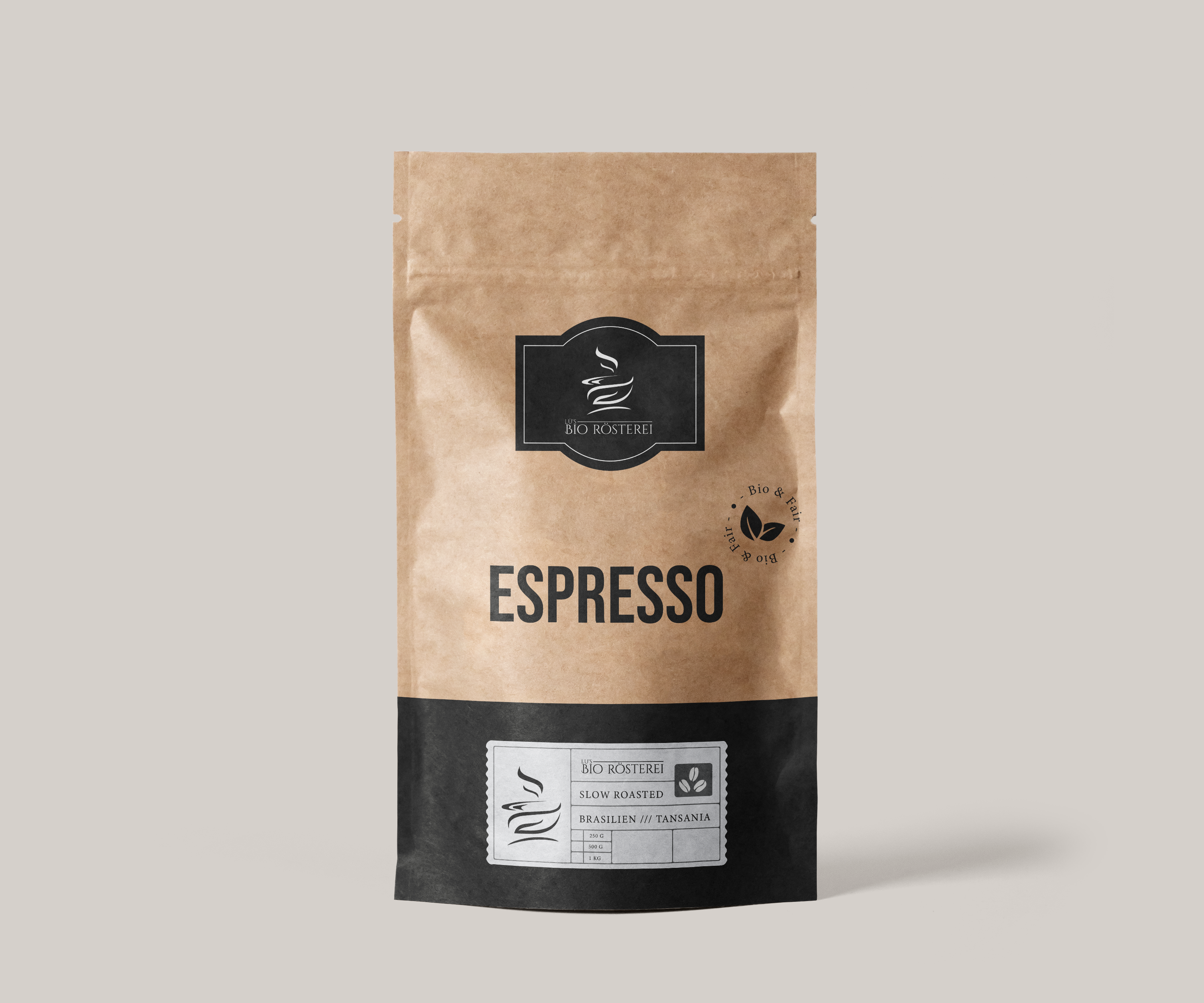 Diseño de Empaque por Ileana Blanco para Lü's Bio Rösterei | Diseño #32717716