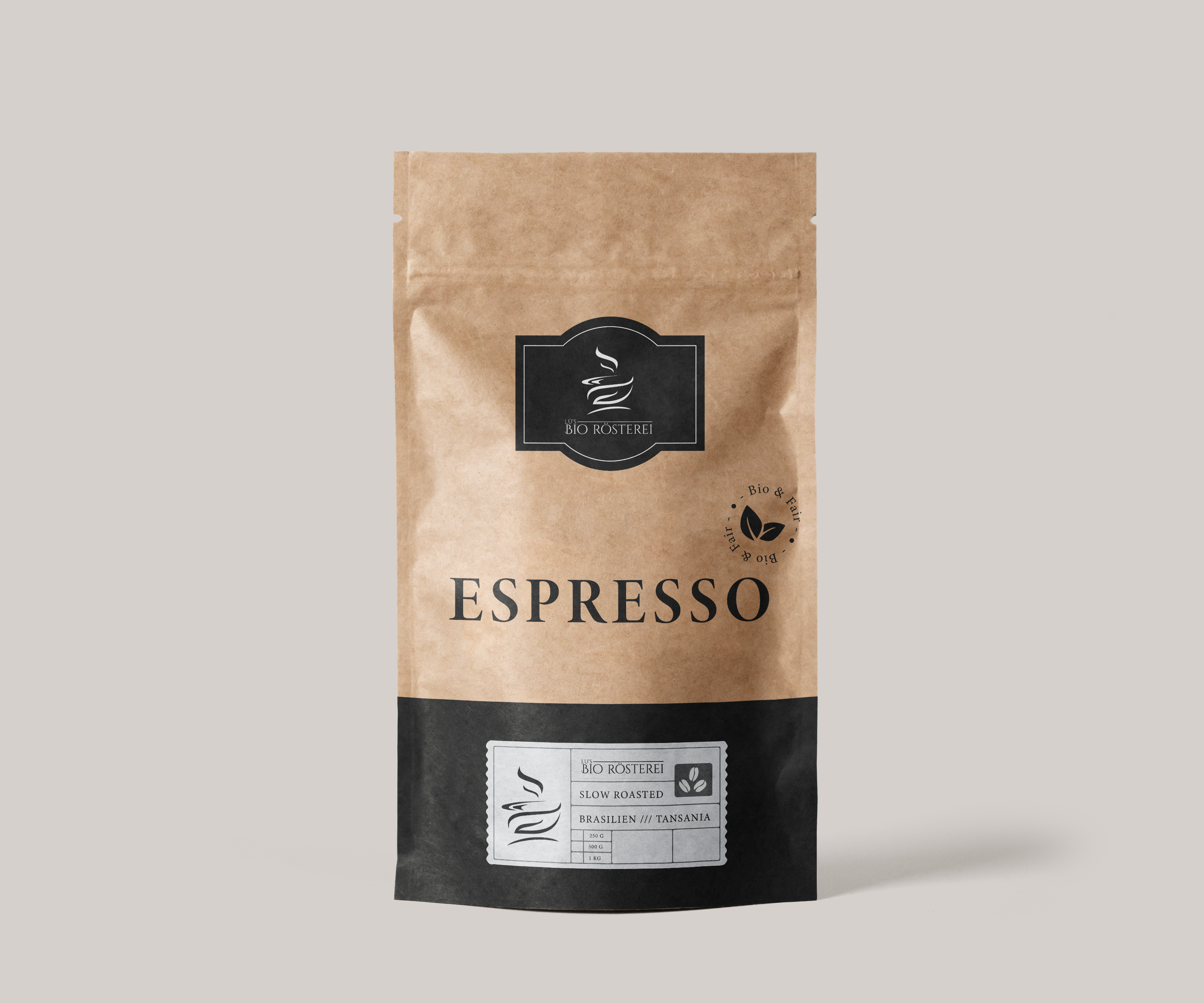 Diseño de Empaque por Ileana Blanco para Lü's Bio Rösterei | Diseño #32717717