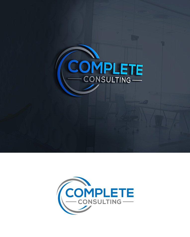 Complete Logo Design Serious, Professional Logo Design for Complete Consulting by Blue ...
