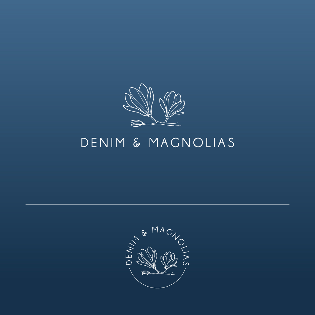 Diseño de Logo por Franabanana para Denim & Magnolias | Diseño #32692715