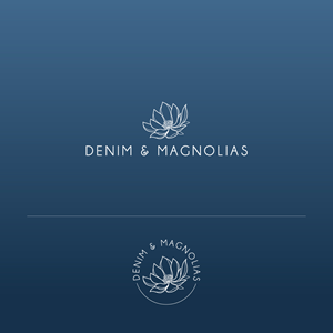 Logo-Design von Franabanana für Denim & Magnolias | Design: #32745987