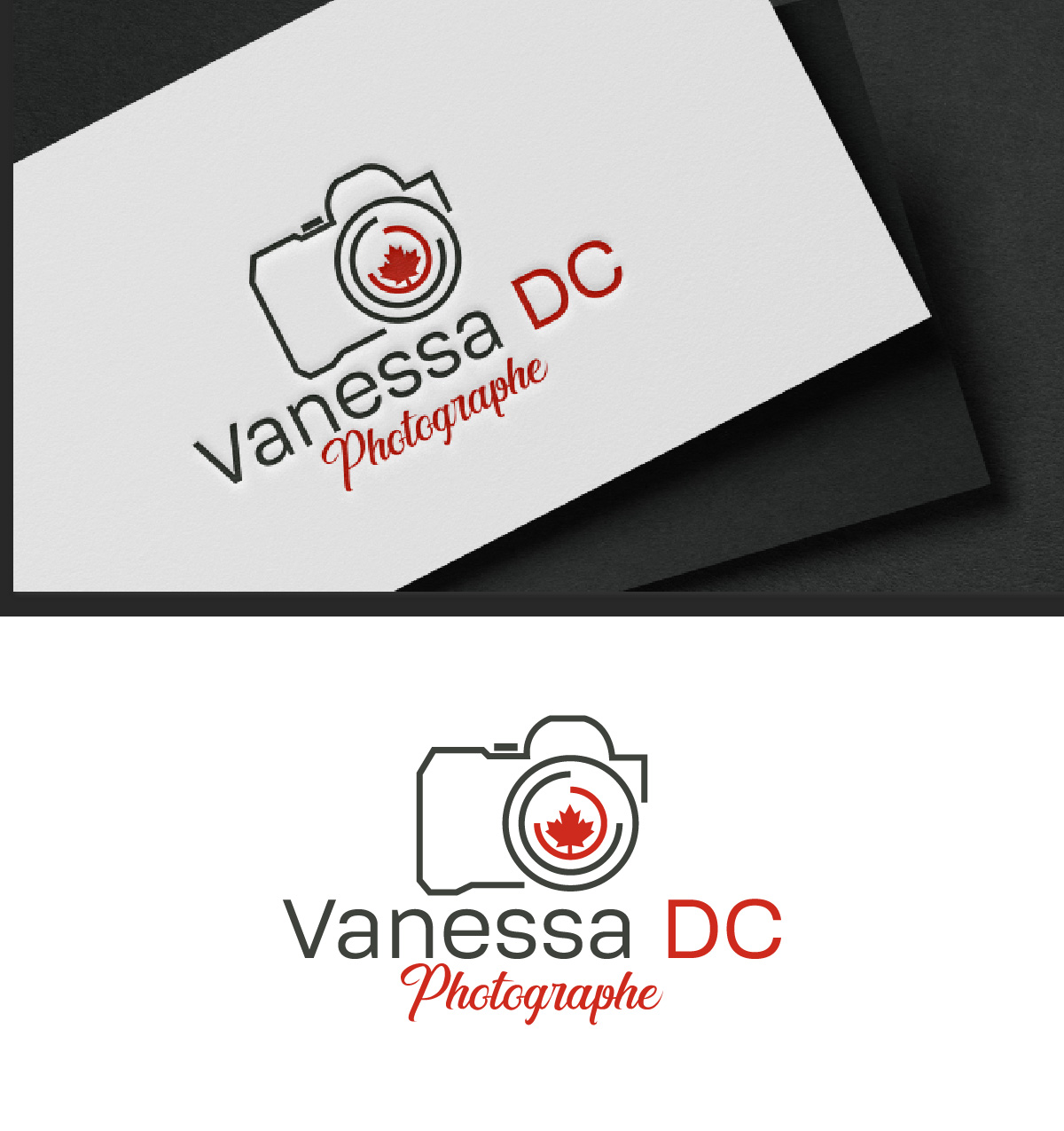 Logo Design by Loknath for Vanessa DC Photographe | Design #32690121