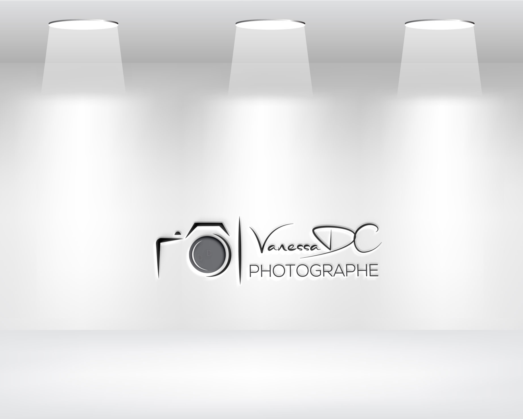 Logo Design by Daniel Khan for Vanessa DC Photographe | Design #32688526