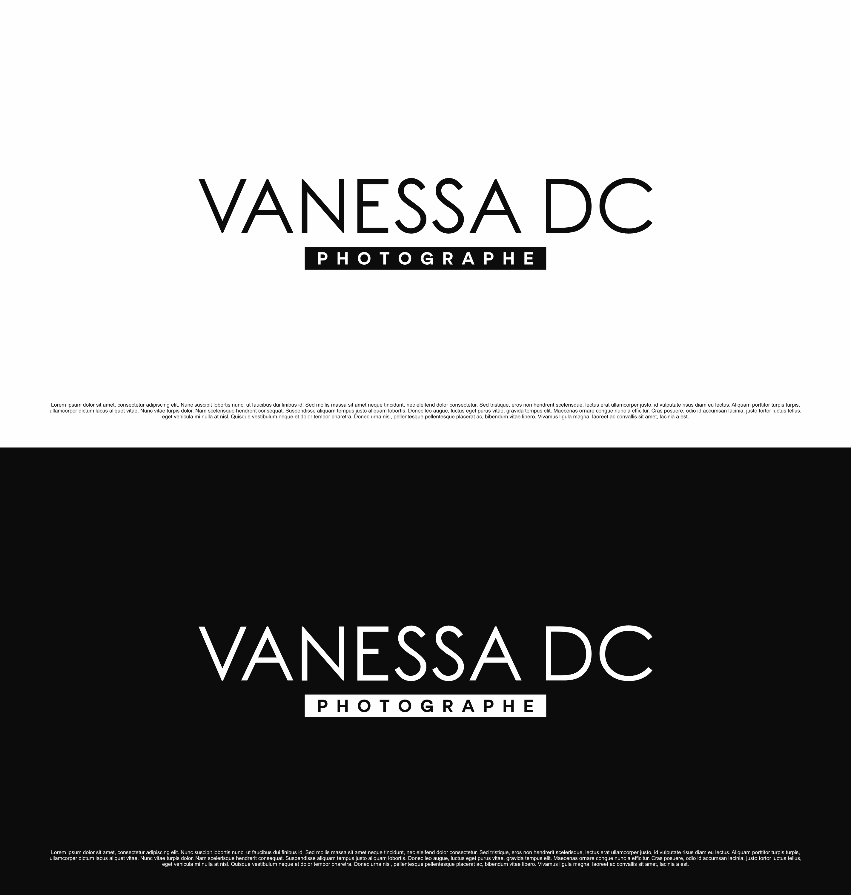 Logo Design by saesean for Vanessa DC Photographe | Design #32690197