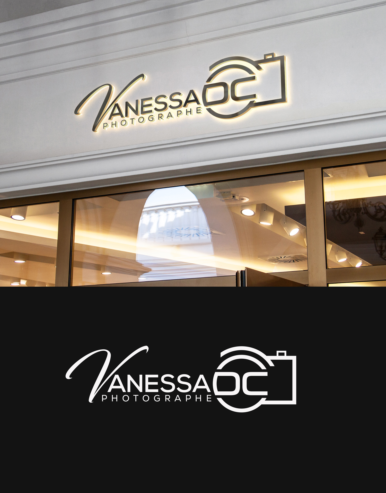 Logo Design by M Art & Design for Vanessa DC Photographe | Design #32688621