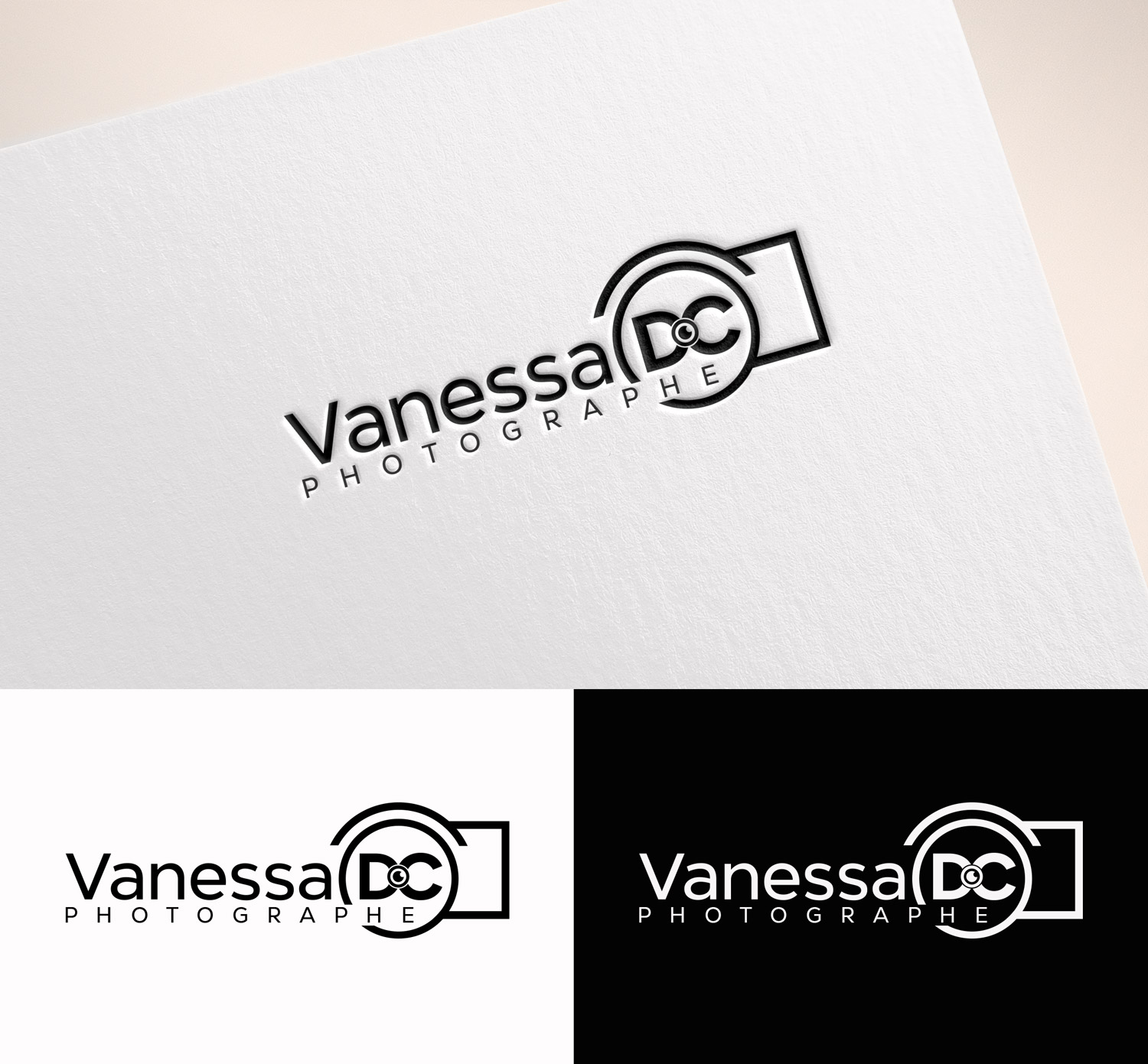 Logo Design by M Art & Design for Vanessa DC Photographe | Design #32689315
