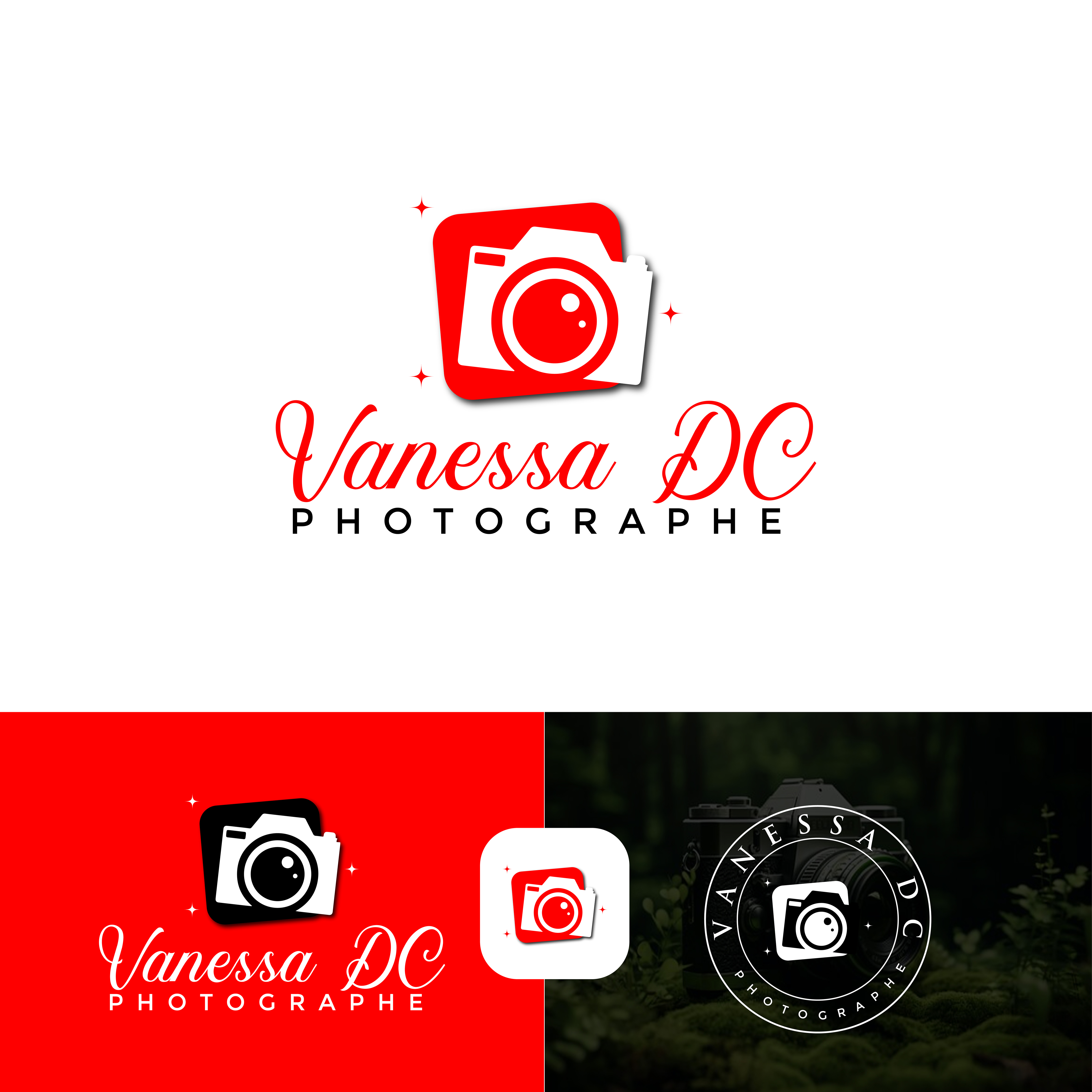 Logo Design by Harry Creative for Vanessa DC Photographe | Design #32690949