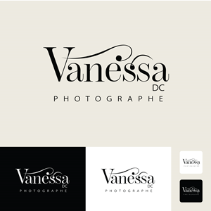 Logo Design by Hafsa Khan for Vanessa DC Photographe | Design: #32690695