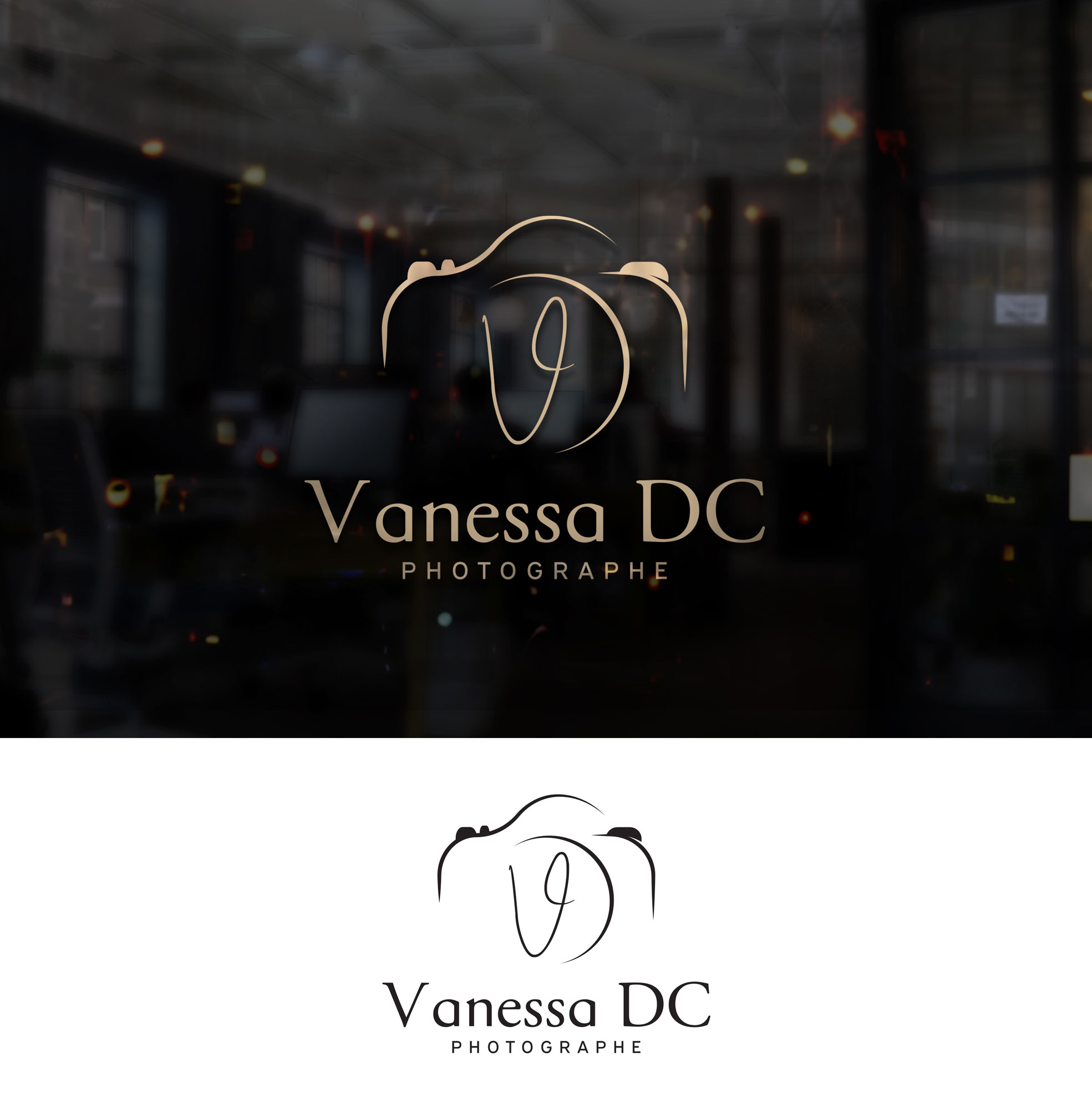 Logo Design by Impressive Solutions for Vanessa DC Photographe | Design #32688336