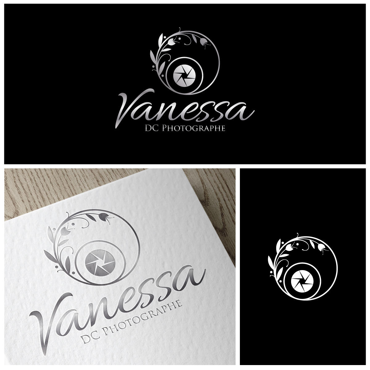 Logo Design by riya.mitra07j for Vanessa DC Photographe | Design #32683764