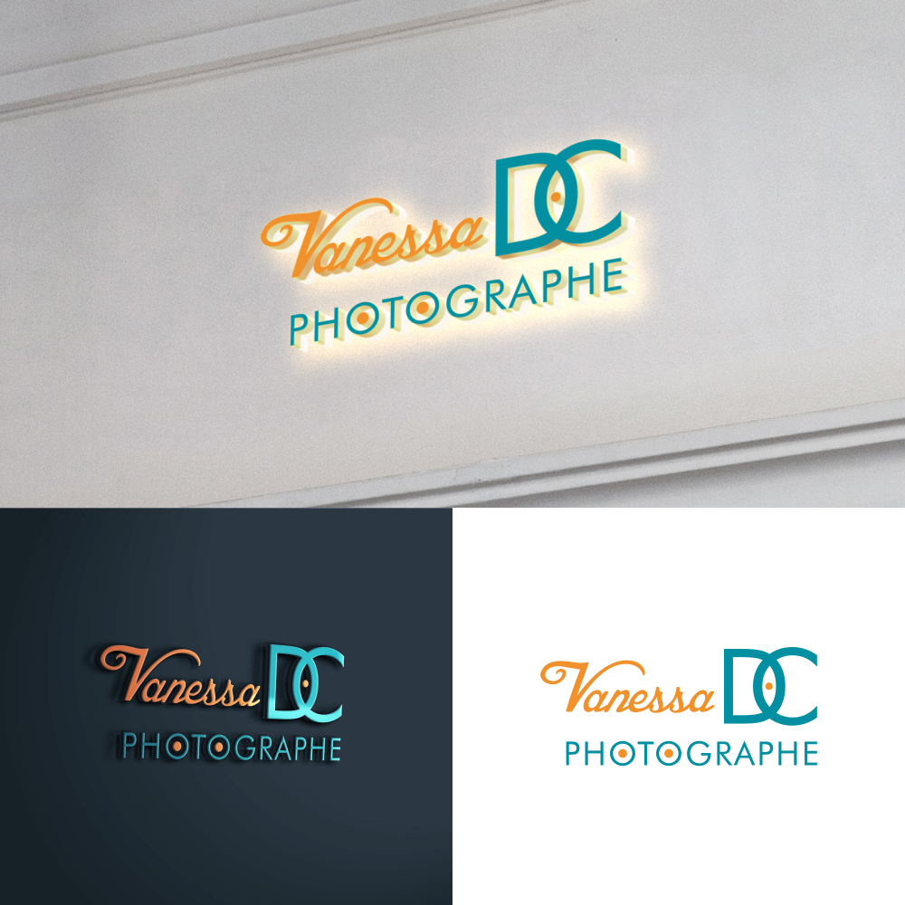 Logo Design by aqilazhifara for Vanessa DC Photographe | Design #32683763
