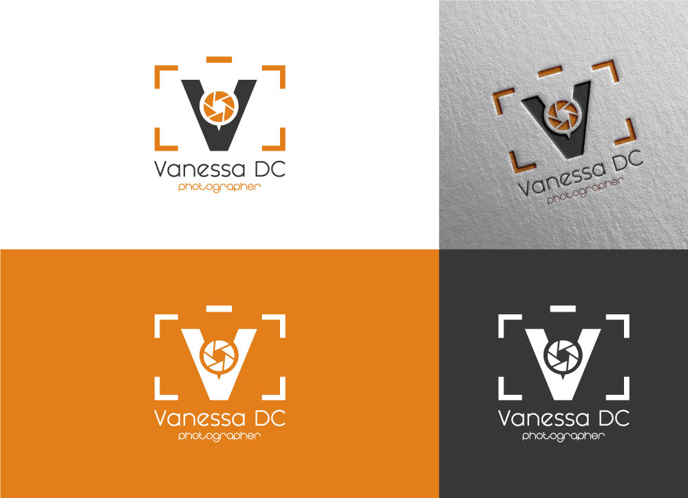 Logo Design by Cre@8ive.Colors for Vanessa DC Photographe | Design #32693326