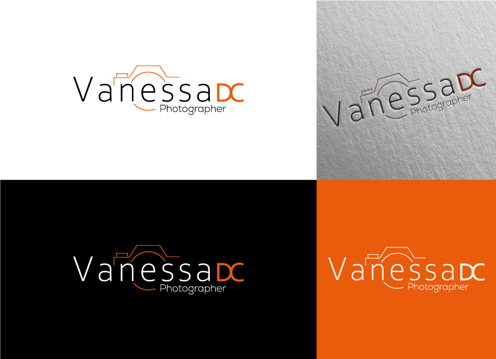 Logo Design by Cre@8ive.Colors for Vanessa DC Photographe | Design #32693327