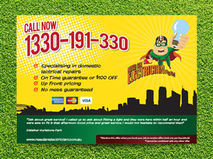 Flyer-Design von Priyo Subarkah für Need An Electrician Pty Ltd | Design: #3114020