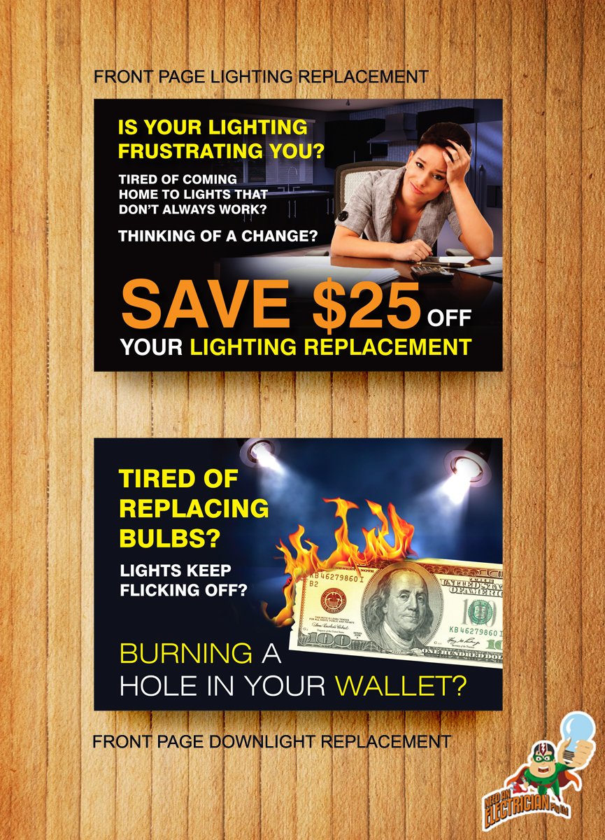 Flyer Design by rkailas for Need An Electrician Pty Ltd | Design #3121761