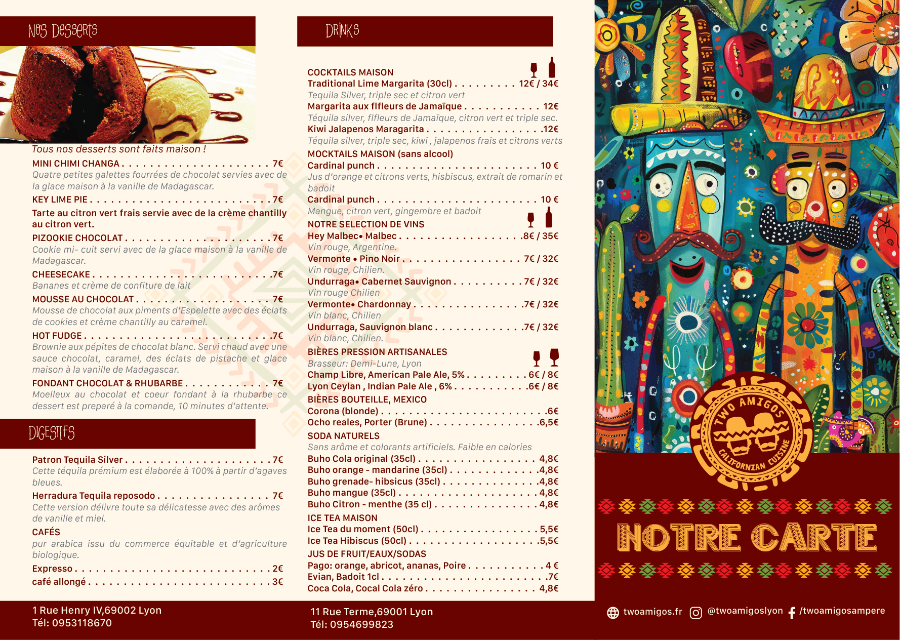 Menu Design by Vyacheslav65 for this project | Design #32692440