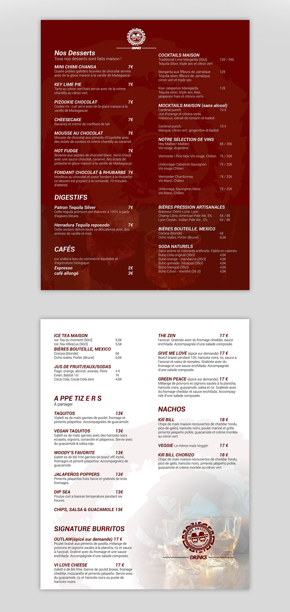 Menu Design by YourLogoMaster for this project | Design #32698127