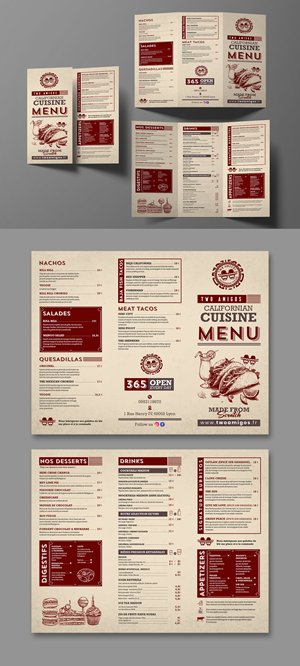 Menu Design by debdesign for this project | Design: #32711507