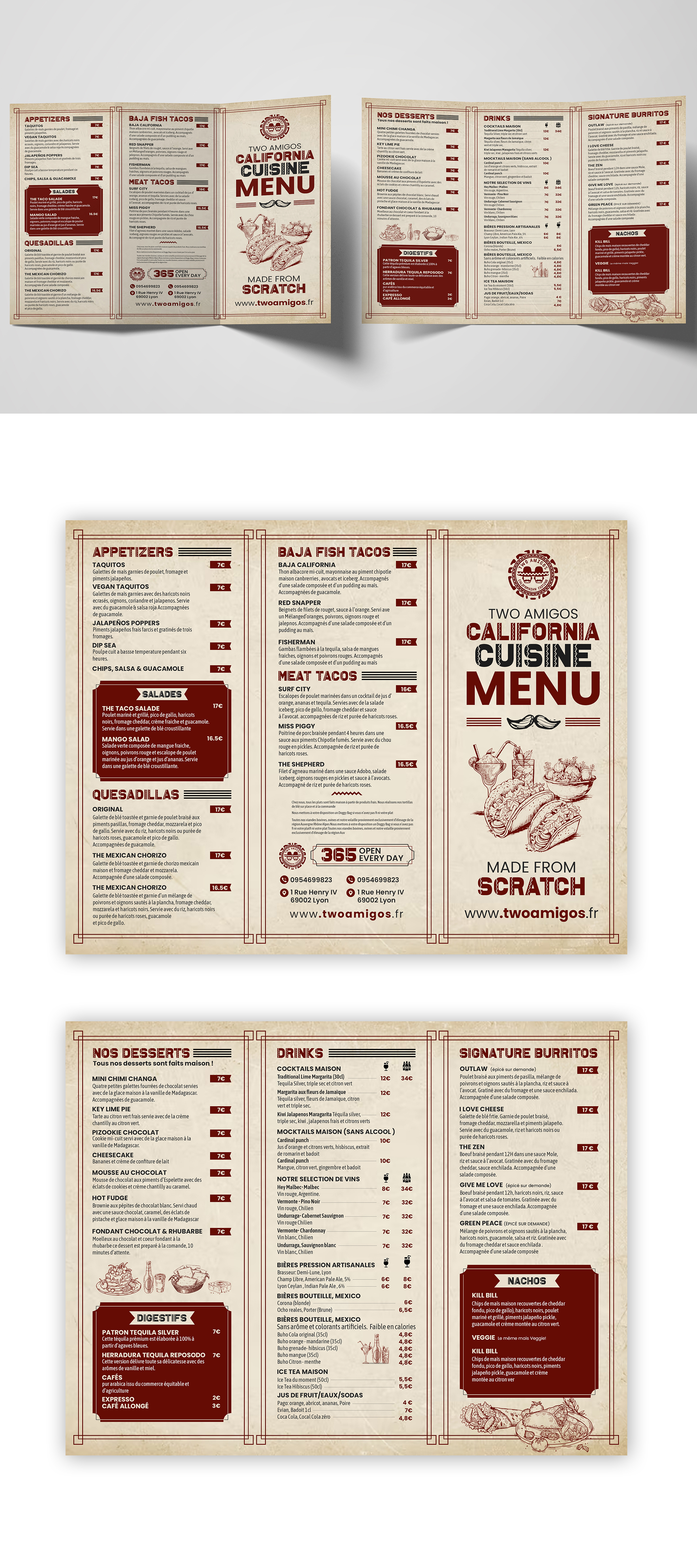 Menu Design by debdesign for this project | Design #32711557