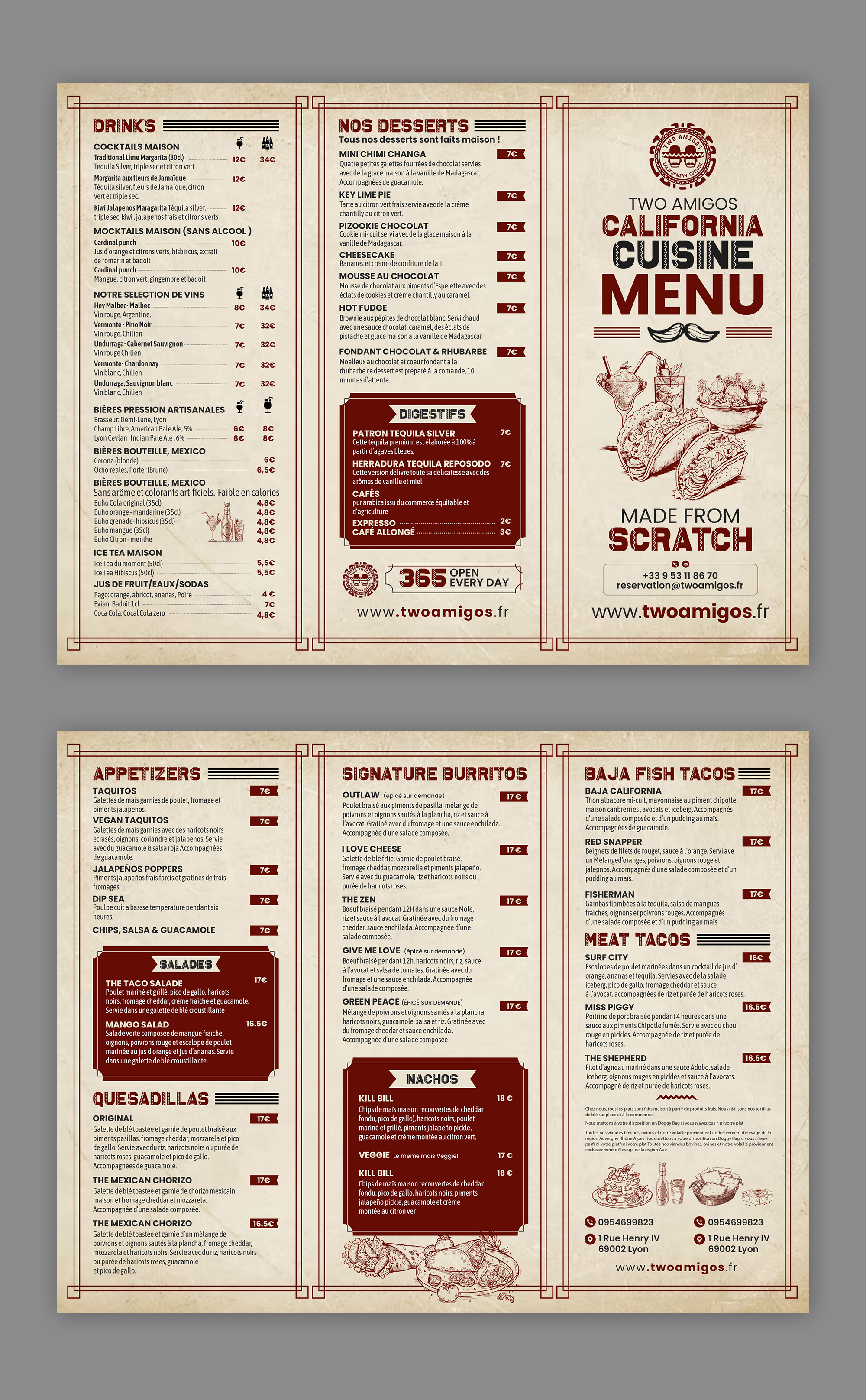Menu Design by debdesign for this project | Design #32759944