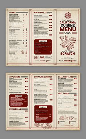 Menu Design by debdesign for this project | Design: #32759944