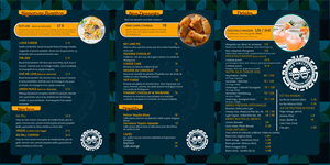 Menu Design by deen.hank8 2 for this project | Design: #32698943