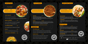 Menu Design by deen.hank8 2 for this project | Design: #32698961