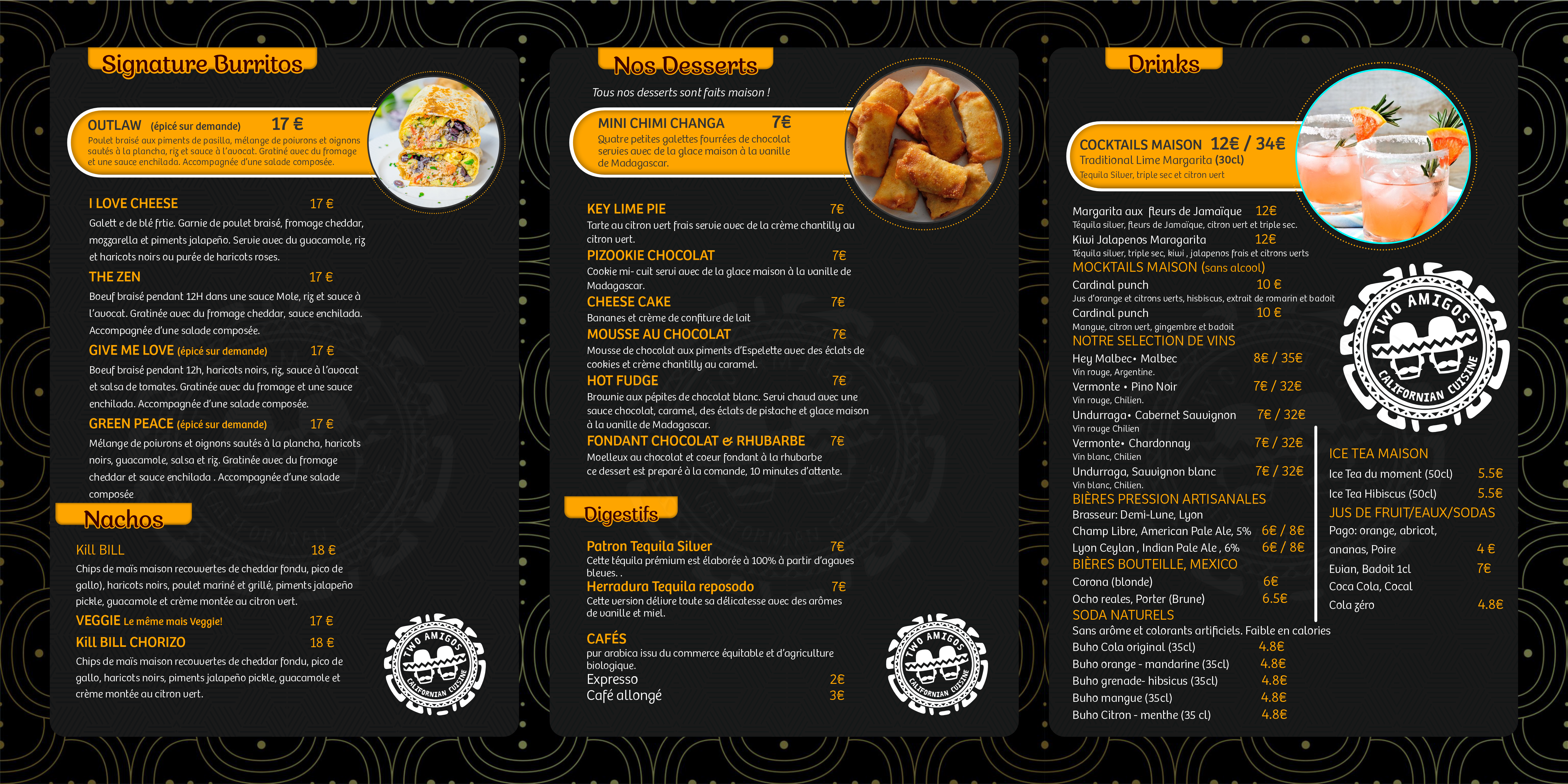 Menu Design by deen.hank8 2 for this project | Design #32698964