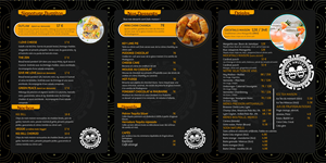 Menu Design by deen.hank8 2 for this project | Design: #32698964