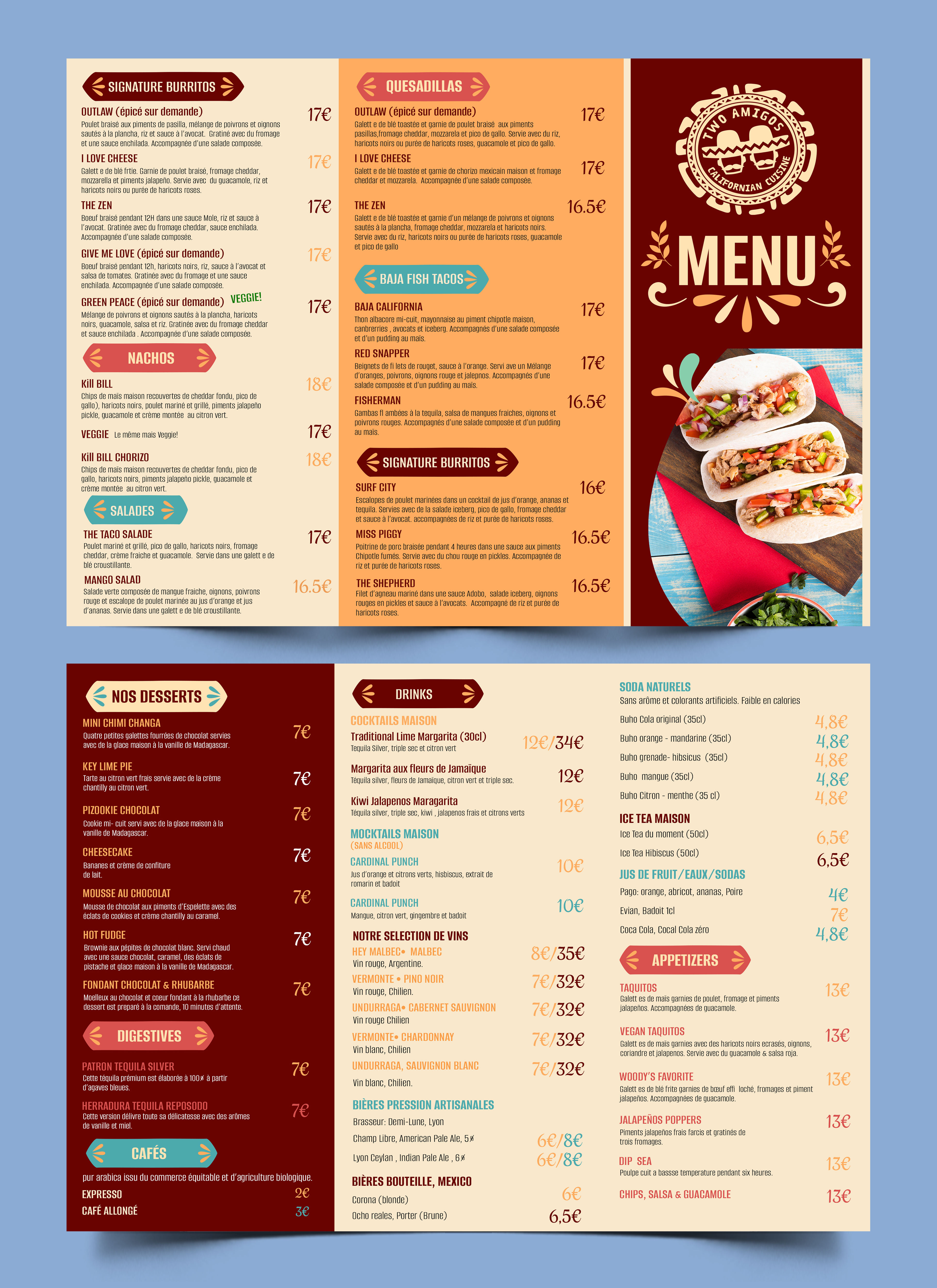 Menu Design by Graphic Guy for this project | Design #32704543