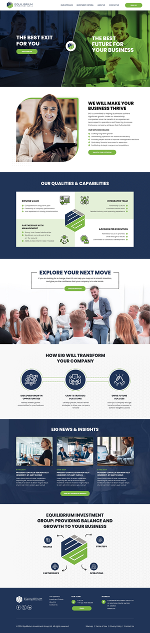 Web Design by pb for Ergo Digital Limited | Design: #32697555