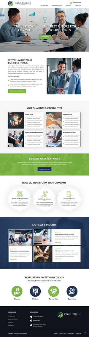 Web Design by pb for Ergo Digital Limited | Design: #32697556