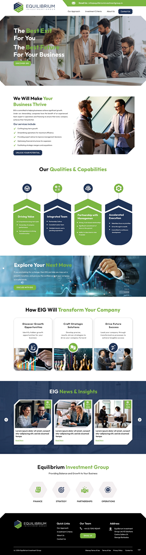 Web Design by pb for Ergo Digital Limited | Design: #32697570