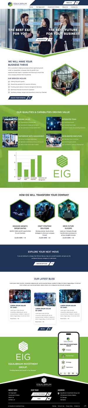 Web Design by pb for Ergo Digital Limited | Design: #32697574